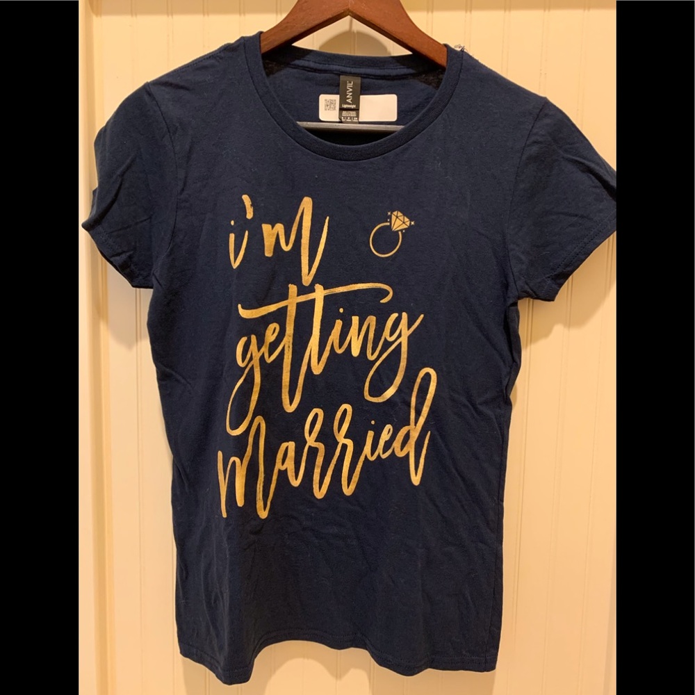Navy blue T-shirt